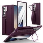Custodia per telefono con cornice e cinturino integrati per obiettivo e pellicola protettiva., ForGalaxy Z Fold8 5G, For Galaxy Z Fold8 Ultra 5G, For Samsung Galaxy Z Fold7, For Samsung Galaxy Z Fold6