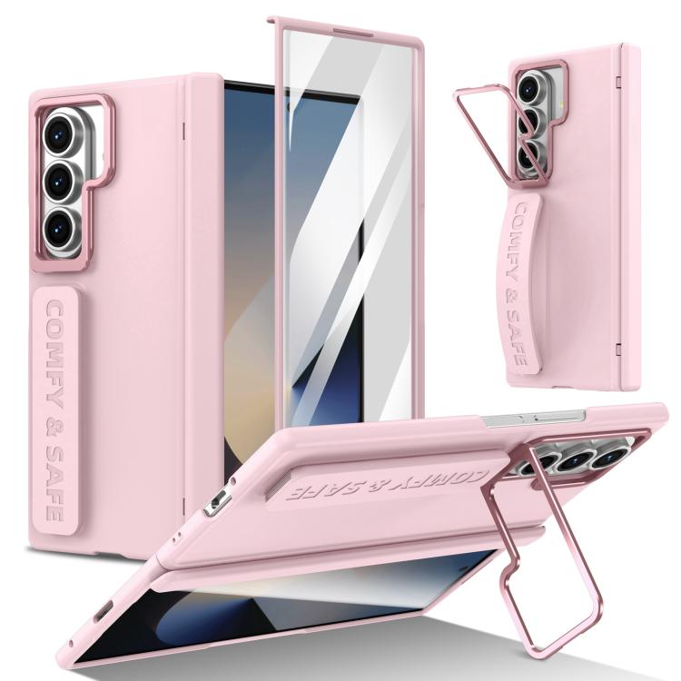 Custodia per telefono con cornice e cinturino integrati per obiettivo e pellicola protettiva., ForGalaxy Z Fold8 5G, For Galaxy Z Fold8 Ultra 5G, For Samsung Galaxy Z Fold7, For Samsung Galaxy Z Fold6