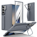Custodia per telefono con cornice e cinturino integrati per obiettivo e pellicola protettiva., ForGalaxy Z Fold8 5G, For Galaxy Z Fold8 Ultra 5G, For Samsung Galaxy Z Fold7, For Samsung Galaxy Z Fold6