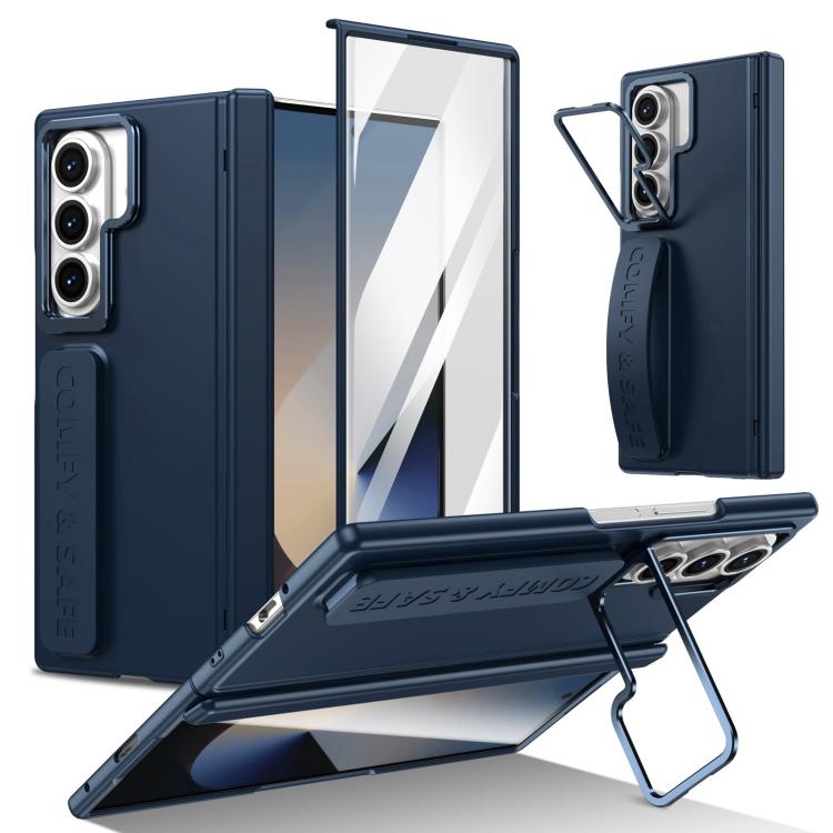 Custodia per telefono con cornice e cinturino integrati per obiettivo e pellicola protettiva., ForGalaxy Z Fold8 5G, For Galaxy Z Fold8 Ultra 5G, For Samsung Galaxy Z Fold7, For Samsung Galaxy Z Fold6