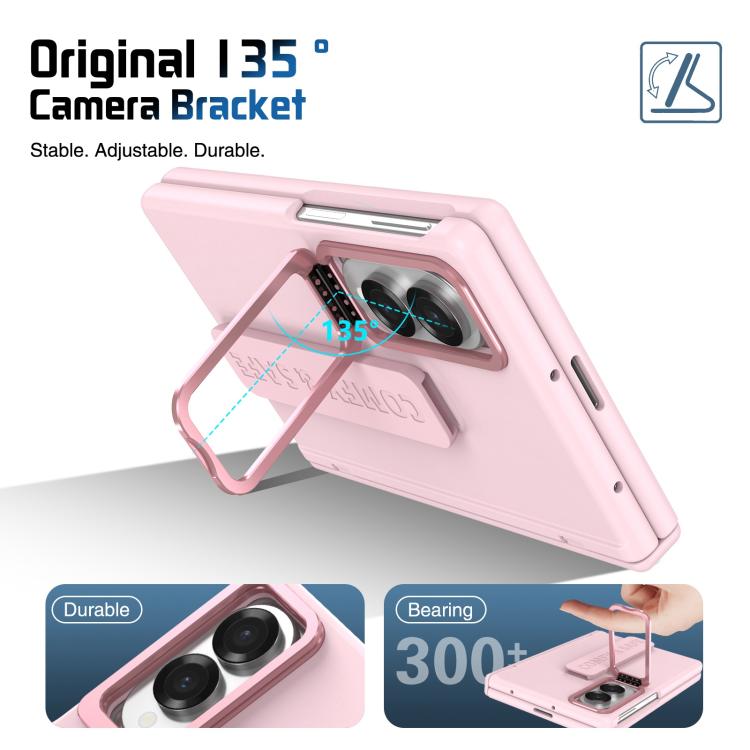 Custodia per telefono con cornice e cinturino integrati per obiettivo e pellicola protettiva., ForGalaxy Z Fold8 5G, For Galaxy Z Fold8 Ultra 5G, For Samsung Galaxy Z Fold7, For Samsung Galaxy Z Fold6