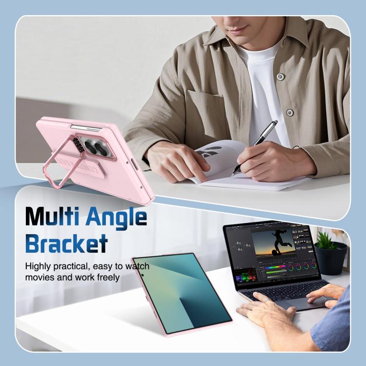Custodia per telefono con cornice e cinturino integrati per obiettivo e pellicola protettiva., ForGalaxy Z Fold8 5G, For Galaxy Z Fold8 Ultra 5G, For Samsung Galaxy Z Fold7, For Samsung Galaxy Z Fold6