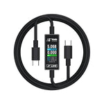Cavo dati di ricarica con rilevamento intelligente AV-Line Pro da 1,2 m, compatibile con 18 tipi di dispositivi., Type-C to  8 Pin, Type-C to Type-C