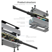 Cavo dati di ricarica con rilevamento intelligente AV-Line Pro da 1,2 m, compatibile con 18 tipi di dispositivi., Type-C to  8 Pin, Type-C to Type-C