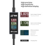 Cavo dati di ricarica con rilevamento intelligente AV-Line Pro da 1,2 m, compatibile con 18 tipi di dispositivi., Type-C to  8 Pin, Type-C to Type-C