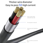 Cavo dati di ricarica con rilevamento intelligente AV-Line Pro da 1,2 m, compatibile con 18 tipi di dispositivi., Type-C to  8 Pin, Type-C to Type-C