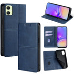 Custodia magnetica per telefono in pelle con texture mucca, For Samsung Galaxy S25 5G, For Samsung Galaxy S25+ 5G, For Samsung Galaxy S25 Ultra 5G, For Samsung Galaxy A05 4G