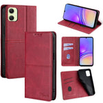 Custodia magnetica per telefono in pelle con texture mucca, For Samsung Galaxy S25 5G, For Samsung Galaxy S25+ 5G, For Samsung Galaxy S25 Ultra 5G, For Samsung Galaxy A05 4G