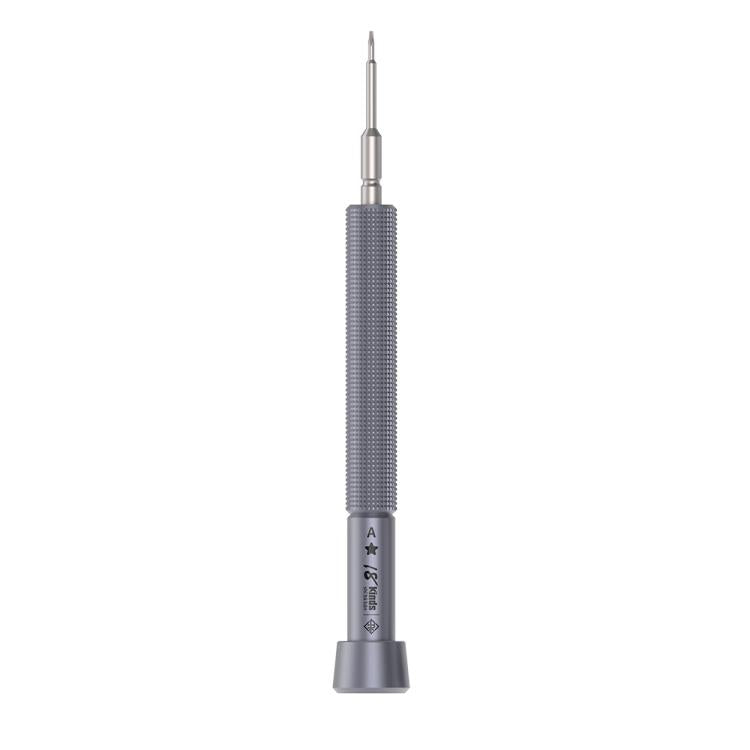 18 tipi di cacciavite magnetico di precisione super resistente, A Pentalobe, B Phillips, C External Cross, D Tri-Wing, E Allen