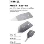 18 tipi di chip per lo smontaggio dello schermo Mach, Ma-A, Ma-B, Ma-C