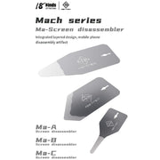 18 tipi di chip per lo smontaggio dello schermo Mach, Ma-A, Ma-B, Ma-C