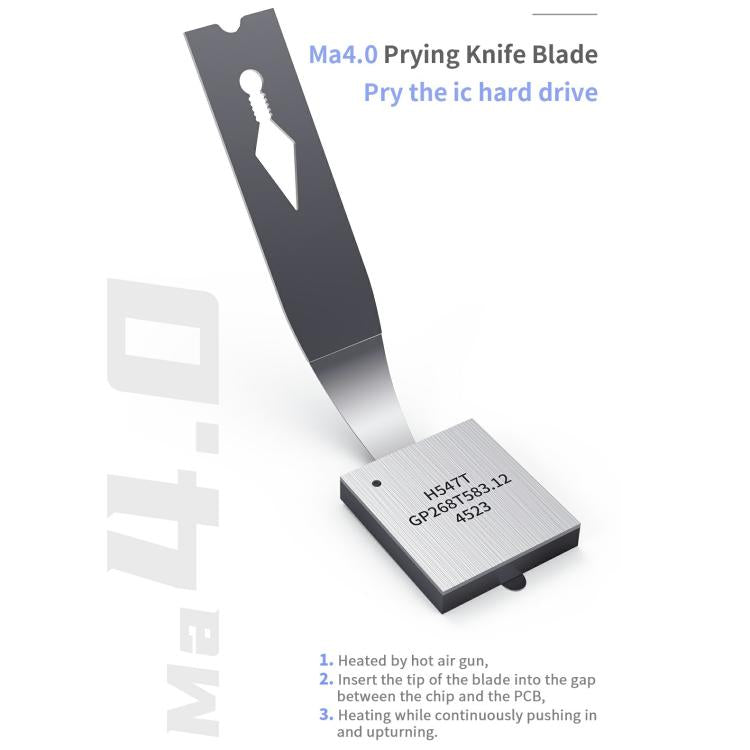 Kit di 18 tipi di lame per la rimozione della colla dai chip CPU NAND, pulizia e riparazione, 18 Kinds 2+5