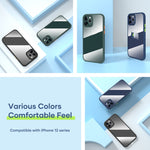 Custodia protettiva TPU e PC per iPhone 12