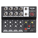 Mixer audio TEYUN Q48 8 canali con riverbero