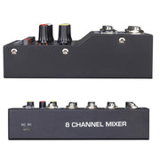 Mixer audio TEYUN Q48 8 canali con riverbero