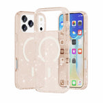Custodia magnetica per telefono MagSafe in stile Terminator con glitter in polvere., For iPhone 18 Pro / 17 Pro, For iPhone 18 Pro Max / 17 Pro Max, For iPhone 17