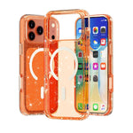 Custodia magnetica per telefono MagSafe in stile Terminator con glitter in polvere., For iPhone 18 Pro / 17 Pro, For iPhone 18 Pro Max / 17 Pro Max, For iPhone 17