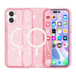 Custodia magnetica per telefono MagSafe in stile Terminator con glitter in polvere., For iPhone Air