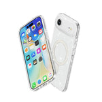 Custodia magnetica per telefono MagSafe in stile Terminator con glitter in polvere., For iPhone Air