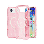 Custodia magnetica per telefono MagSafe in stile Terminator con glitter in polvere., For iPhone Air