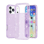 Custodia per telefono antiurto Terminator con glitter in polvere, For iPhone 18 Pro / 17 Pro, For iPhone 18 Pro Max / 17 Pro Max