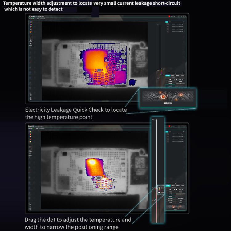 Telecamera termografica a infrarossi 3D QianLi Super Cam Y con funzione di analisi., QianLi Super Cam Y