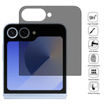 Pellicola protettiva per schermo posteriore con copertura completa e angolo di visione di 28 gradi per la privacy., For Samsung Galaxy Z Flip7 5G