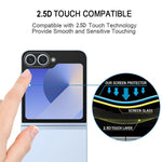 Pellicola protettiva per schermo posteriore HD a copertura totale, For Samsung Galaxy Z Flip7 5G