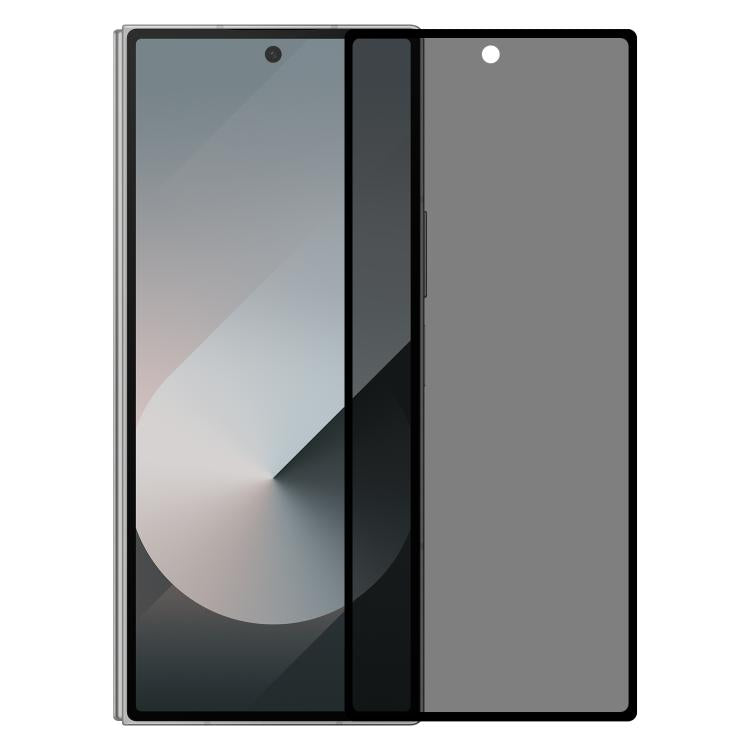 Pellicola in vetro temperato Silk Full Cover con protezione completa della privacy a 360 gradi., For Galaxy Z Fold8 5G, For Galaxy Z Fold8 Ultra 5G, For Samsung Galaxy Z Fold7 5G