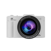 Fotocamera digitale retrò V5 da 64 MP con registrazione 4K e schermo orientabile a 180°., Large Lens, Small Lens