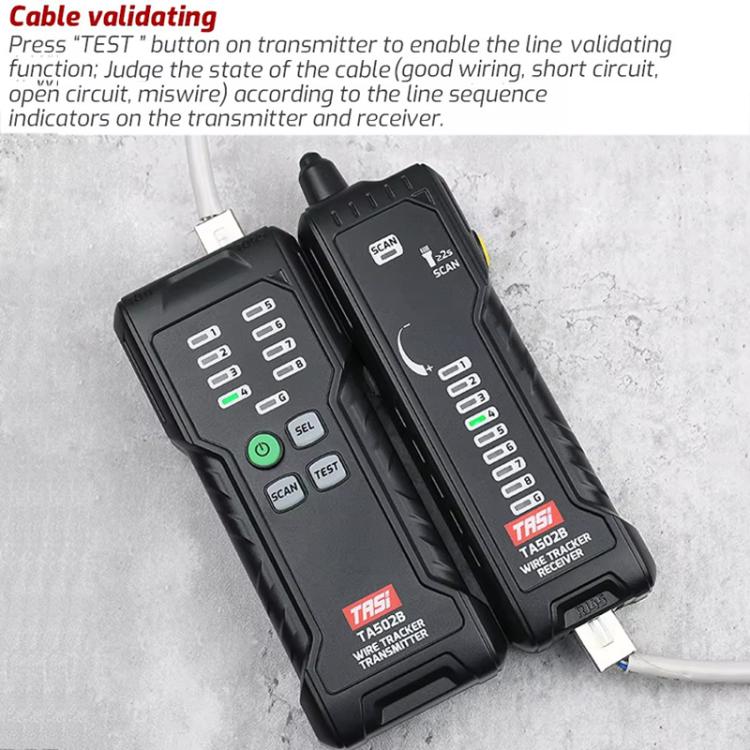 TASI TA502B Multi-function Network Cable Tester