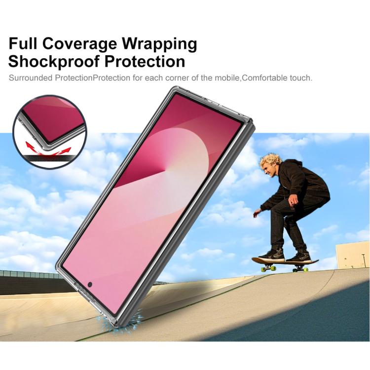 Custodia protettiva per telefono in cristallo resistente all'usura imak Wing II, For Samsung Galaxy Z Fold7 5G, For Samsung Galaxy Z Flip7 5G