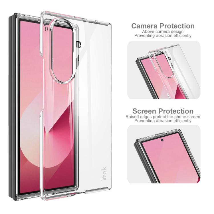Custodia protettiva per telefono in cristallo resistente all'usura imak Wing II, For Samsung Galaxy Z Fold7 5G, For Samsung Galaxy Z Flip7 5G