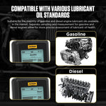 AUTOOL AS503 Analizzatore di qualità dell'olio motore per auto con display retroilluminato da 2,8 pollici, AS503