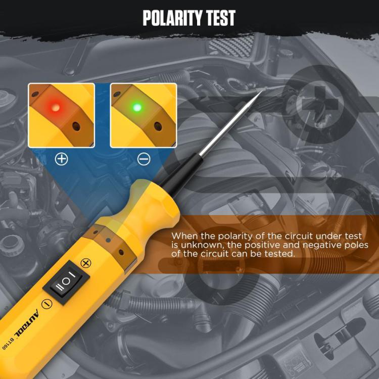 AUTOOL BT160 Tester multifunzione per circuiti elettrici auto, strumento diagnostico per cortocircuiti, BT160