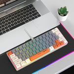 Tastiera cablata HXSJ V400 RGB 63 tasti USB-C