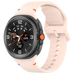 Cinturino in silicone a tinta unita con cuciture xDfind per Samsung Galaxy Watch8 Classic 46mm / Watch8 44mm / 40mm, 20mm