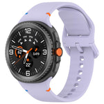 Cinturino in silicone a tinta unita con cuciture xDfind per Samsung Galaxy Watch8 Classic 46mm / Watch8 44mm / 40mm, 20mm