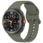 Cinturino in silicone a tinta unita con cuciture xDfind per Samsung Galaxy Watch8 Classic 46mm / Watch8 44mm / 40mm, 20mm