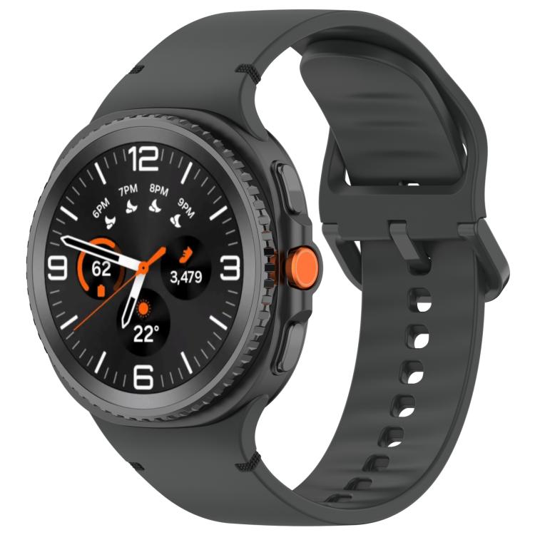 Cinturino in silicone a tinta unita con cuciture xDfind per Samsung Galaxy Watch8 Classic 46mm / Watch8 44mm / 40mm, 20mm