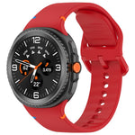 Cinturino in silicone a tinta unita con cuciture xDfind per Samsung Galaxy Watch8 Classic 46mm / Watch8 44mm / 40mm, 20mm
