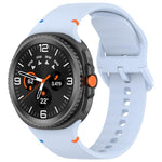 Cinturino in silicone a tinta unita con cuciture xDfind per Samsung Galaxy Watch8 Classic 46mm / Watch8 44mm / 40mm, 22mm