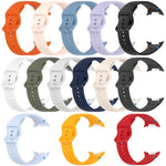 Cinturino in silicone a tinta unita con cuciture xDfind per Samsung Galaxy Watch8 Classic 46mm / Watch8 44mm / 40mm, 20mm