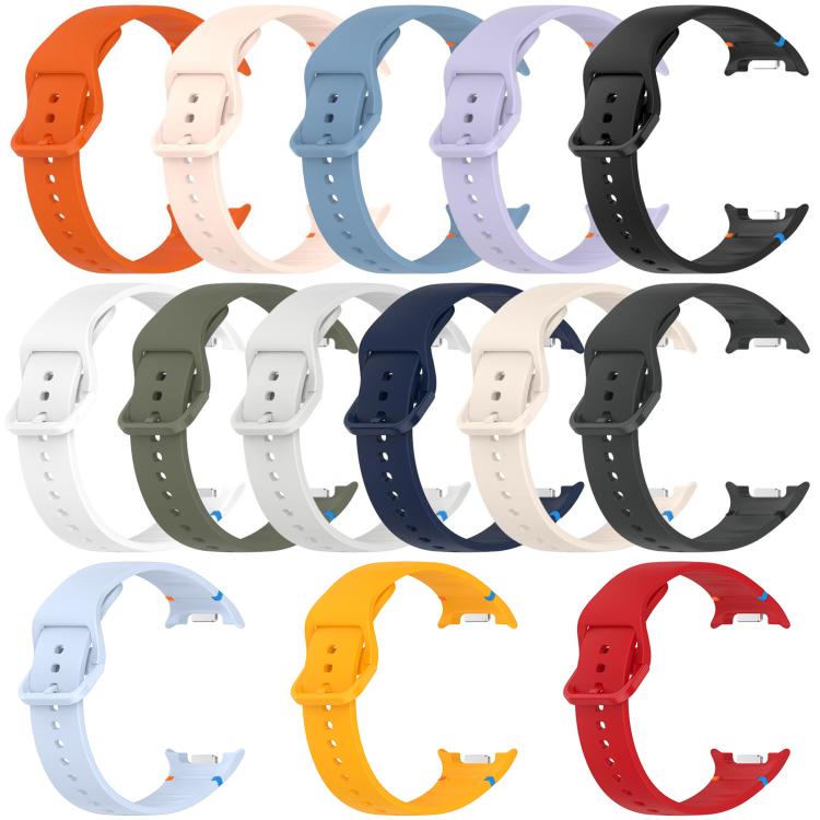 Cinturino in silicone a tinta unita con cuciture xDfind per Samsung Galaxy Watch8 Classic 46mm / Watch8 44mm / 40mm, 22mm
