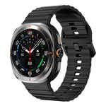 Cinturino in silicone con cuciture a grana ondulata xDfind per Samsung Galaxy Watch8 Classic 46mm / Watch8 44mm / 40mm, S, L