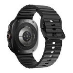 Cinturino in silicone con cuciture a grana ondulata xDfind per Samsung Galaxy Watch8 Classic 46mm / Watch8 44mm / 40mm, S, L