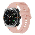 Cinturino in silicone con cuciture a grana ondulata xDfind per Samsung Galaxy Watch8 Classic 46mm / Watch8 44mm / 40mm, S, L
