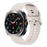 Cinturino in silicone con cuciture a grana ondulata xDfind per Samsung Galaxy Watch8 Classic 46mm / Watch8 44mm / 40mm, S, L