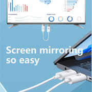 Cavo di mirroring dello schermo wireless HDMI Measy AM18051 con trasmettitore e ricevitore HDMI., AM18051