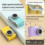 LK007 Fotocamera CCD HD da 2,4 pollici, stile retrò per bambini, LK007